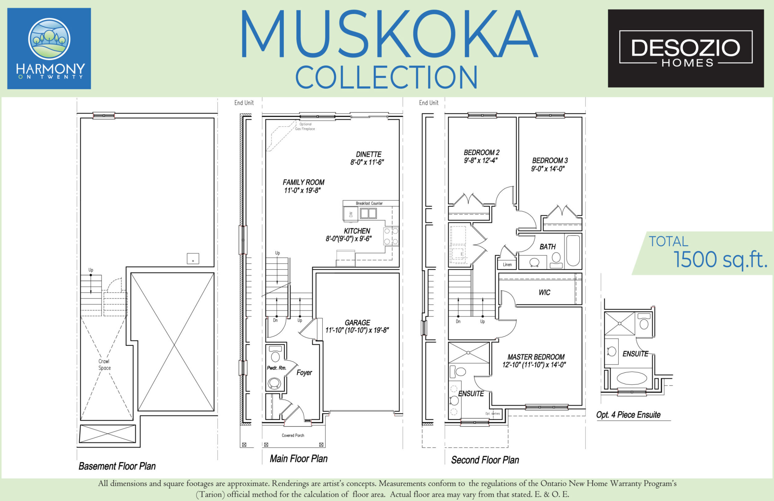 Muskoka floor plan